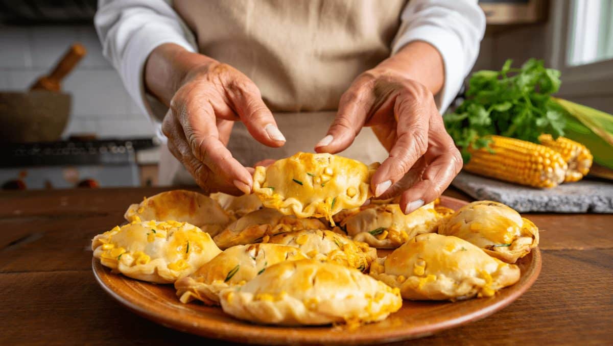 Empanadas de humita, una receta argentina que es un homenaje al maíz