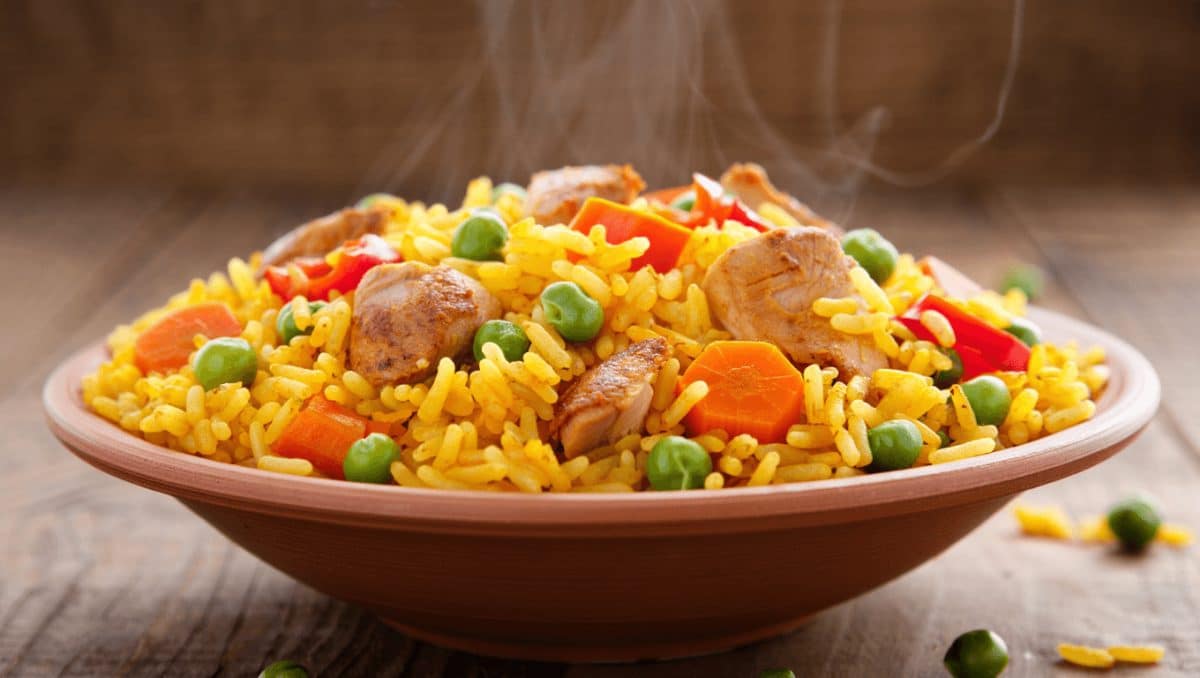 Arroz con conejo, pollo y verduras: receta tradicional y deliciosa