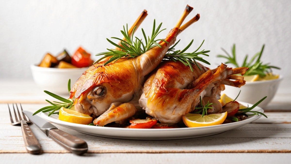 
     Conejo al horno, la receta ligera de carne asada más sencilla y con todo el sabor   