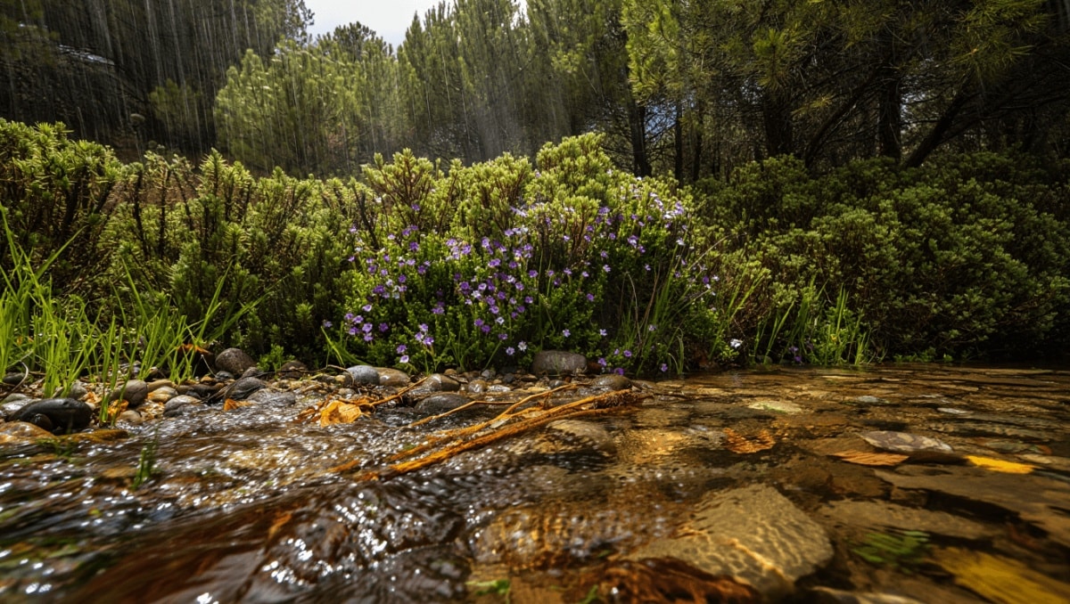 Las lluvias refuerzan los bosques de España al aumentar la humedad del suelo forestal