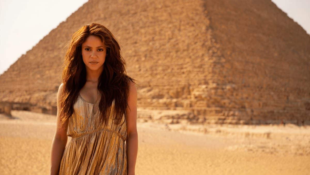 El curioso motivo por el que Shakira volverá a actuar frente a la gran pirámide de Guiza
