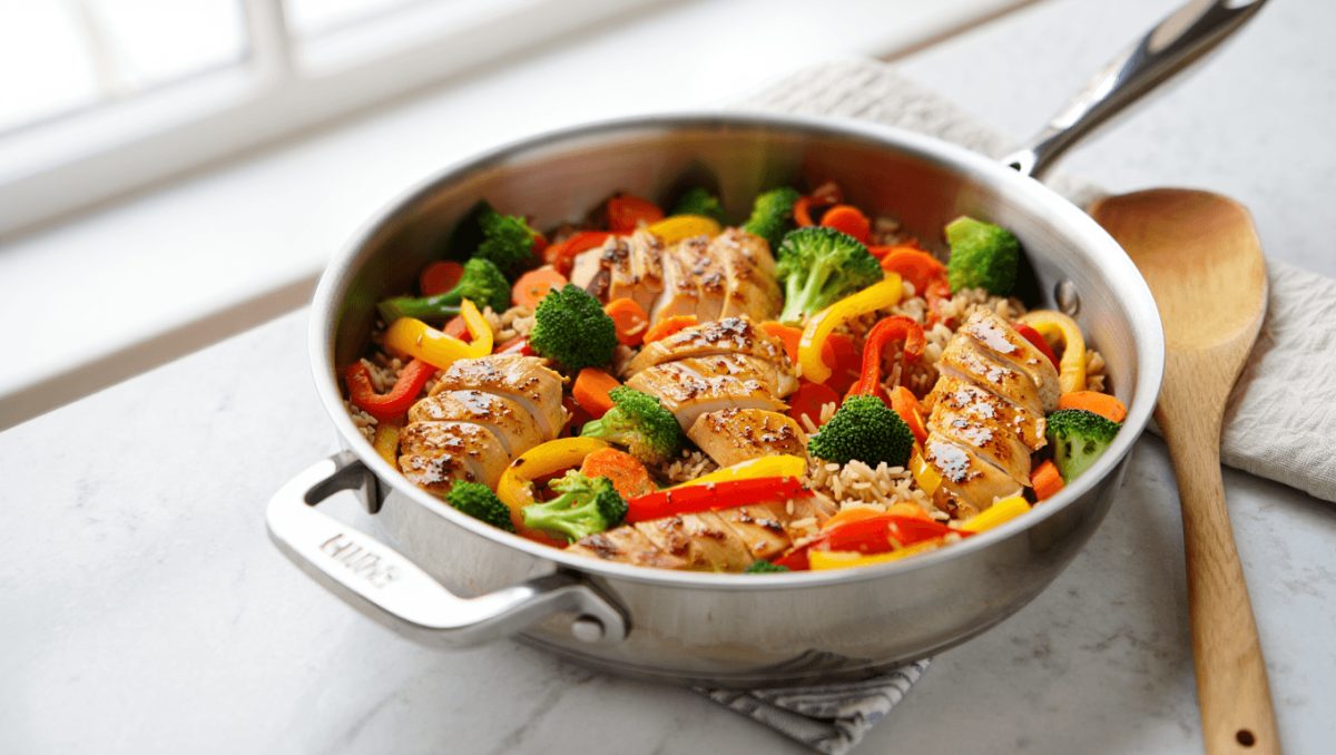 Esta es la forma más fácil, rápida y barata de cocinar una comida o cena saludable manchando solo una sartén