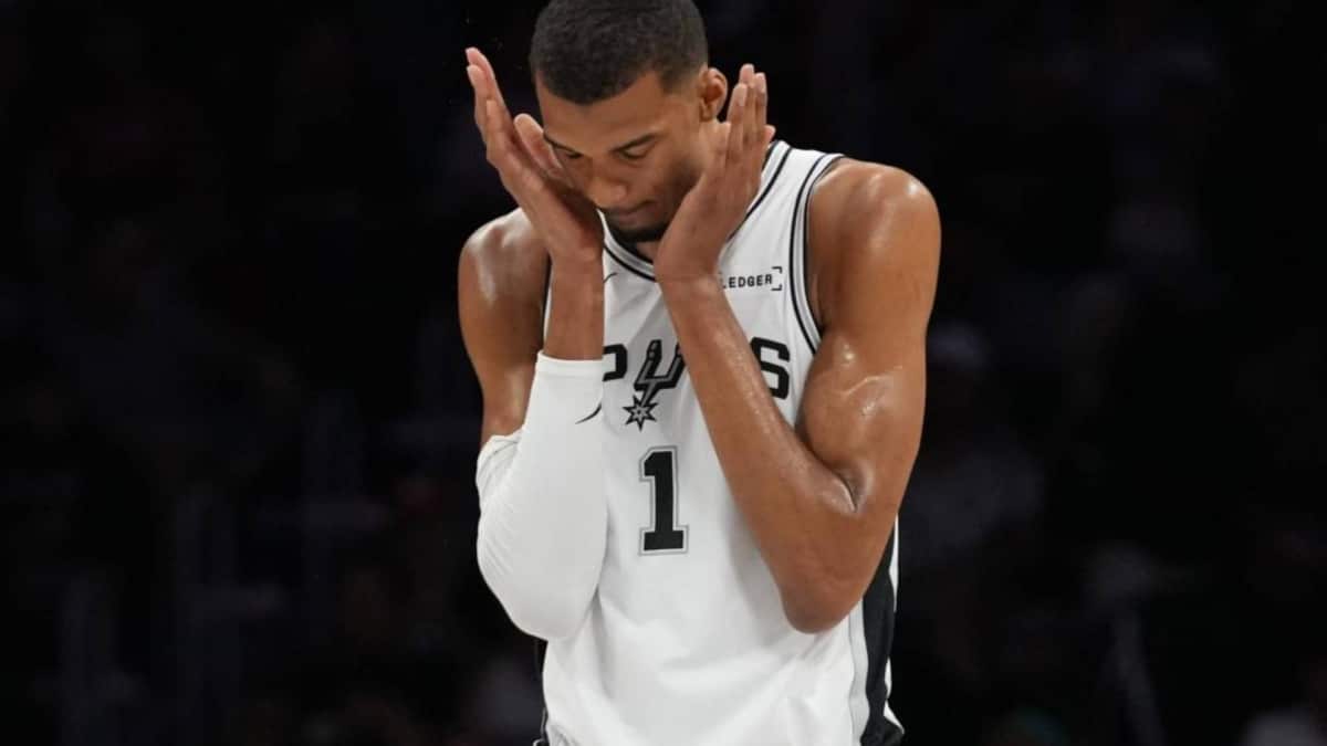 Wembanyama: "Creo que yo debería encabezar la carrera por el MVP"