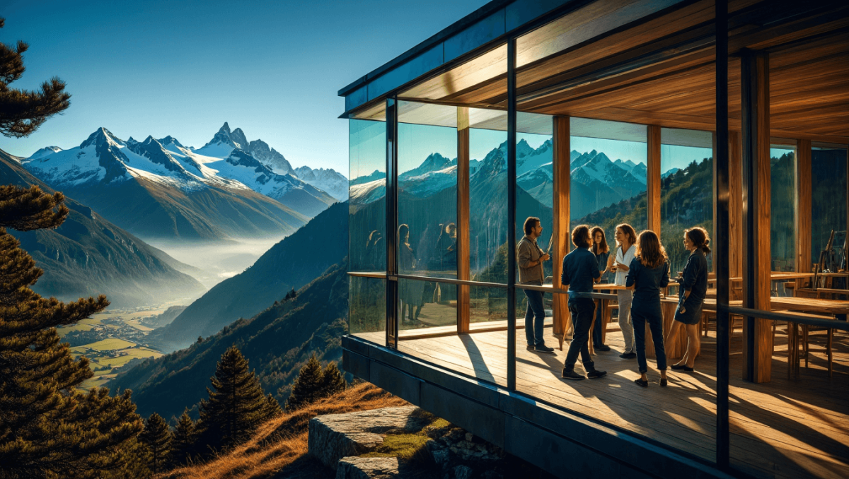 Un refugio de arte con vistas a los Picos de Europa