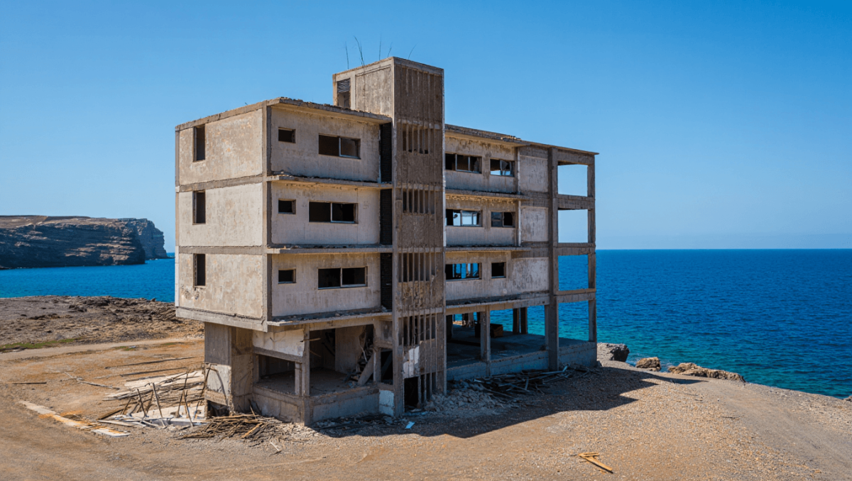 Demolición del hotel del Algarrobico pendiente en el parque natural de Cabo de Gata