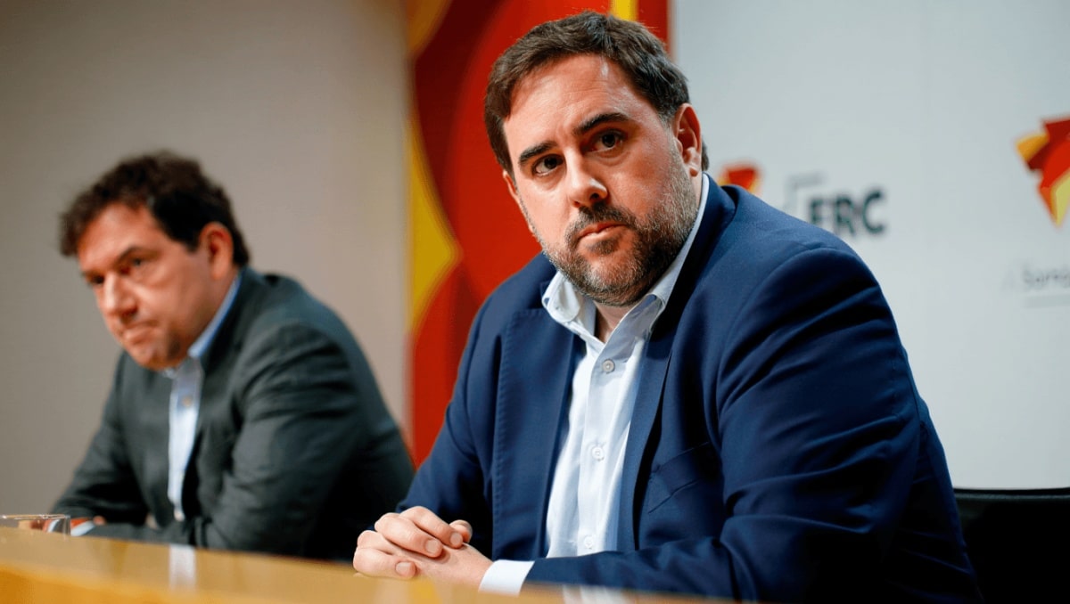 Junqueras rechaza el frente de izquierdas de Rufián: "ERC se presentará como tal en todas partes"
