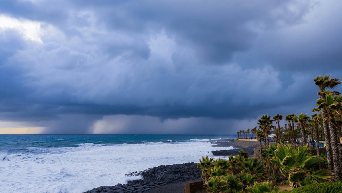 El tiempo hoy 24 de marzo en España con tormentas en Canarias intensas