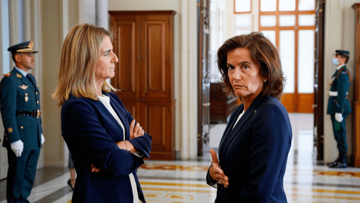 Robles pide respeto al PP para los militares y la Guardia Civil: "Sentí vergüenza ajena" al oír a Ester Muñoz
