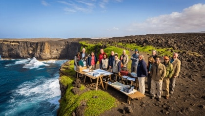 Red Canaria de Reservas de la Biosfera durante el encuentro científico en Fuerteventura