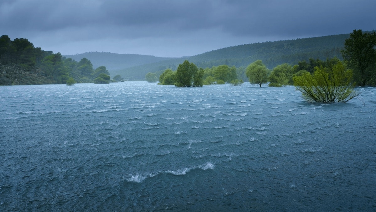 Así van a quedar los embalses tras las fuertes lluvias de hoy en España: un 20% más que el año pasado