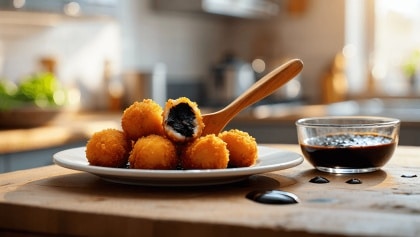 Croquetas de calamares en su tinta: la receta de croquetas que se convertirá en vuestra preferida