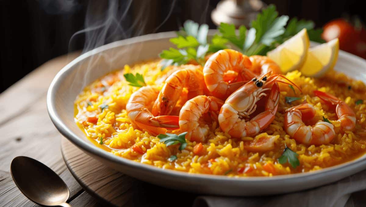 Arroz caldoso con langostinos o gambones: una receta fácil e infalible