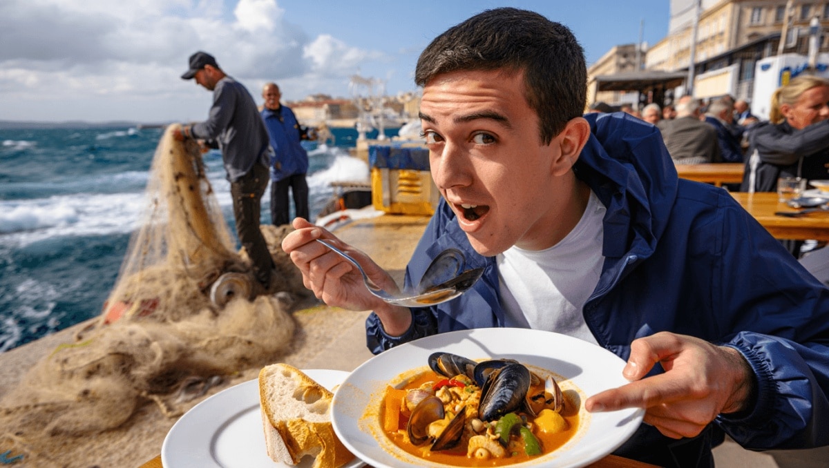 Un mal día de mar supuso que hiciera una de las mejores comidas del año: en Marsella y sin bullabesa