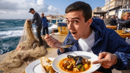 Un mal día de mar supuso que hiciera una de las mejores comidas del año: en Marsella y sin bullabesa