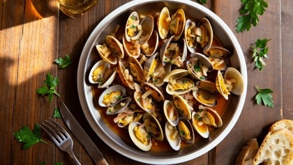 Almejas a la marinera: la receta más fácil y casera del entrante tradicional perfecto