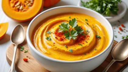 Crema fría de calabaza, una receta perfecta para hacer en verano