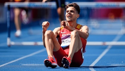 Jesus David Delgado destroza su récord de España de 400 vallas
