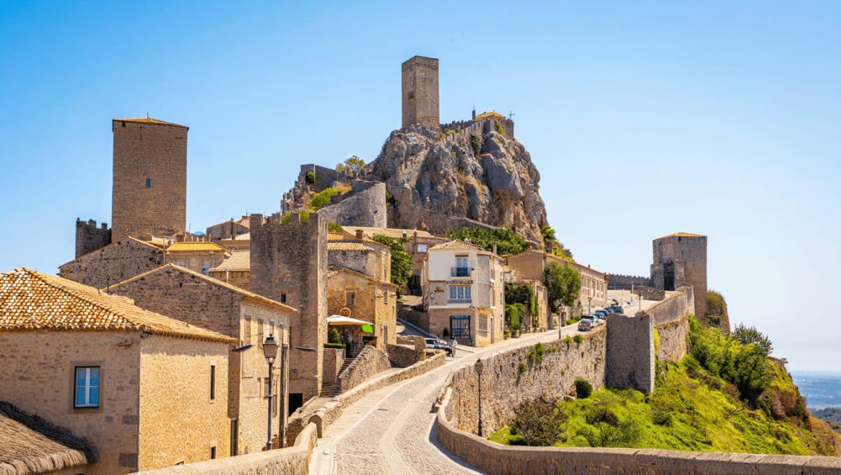 El impresionante pueblo medieval amurallado ideal para una escapada de fin de semana: está en un macizo rocoso y casi no tiene turistas