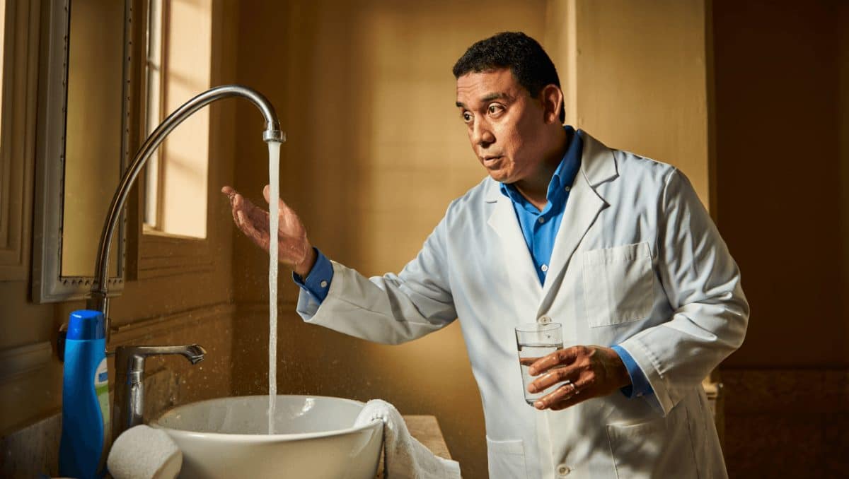 Héctor Núñez, farmacéutico: "El agua fría no sella la fibra capilar ni mejora el brillo, solo deja residuos en el pelo y por eso se ve brillante"