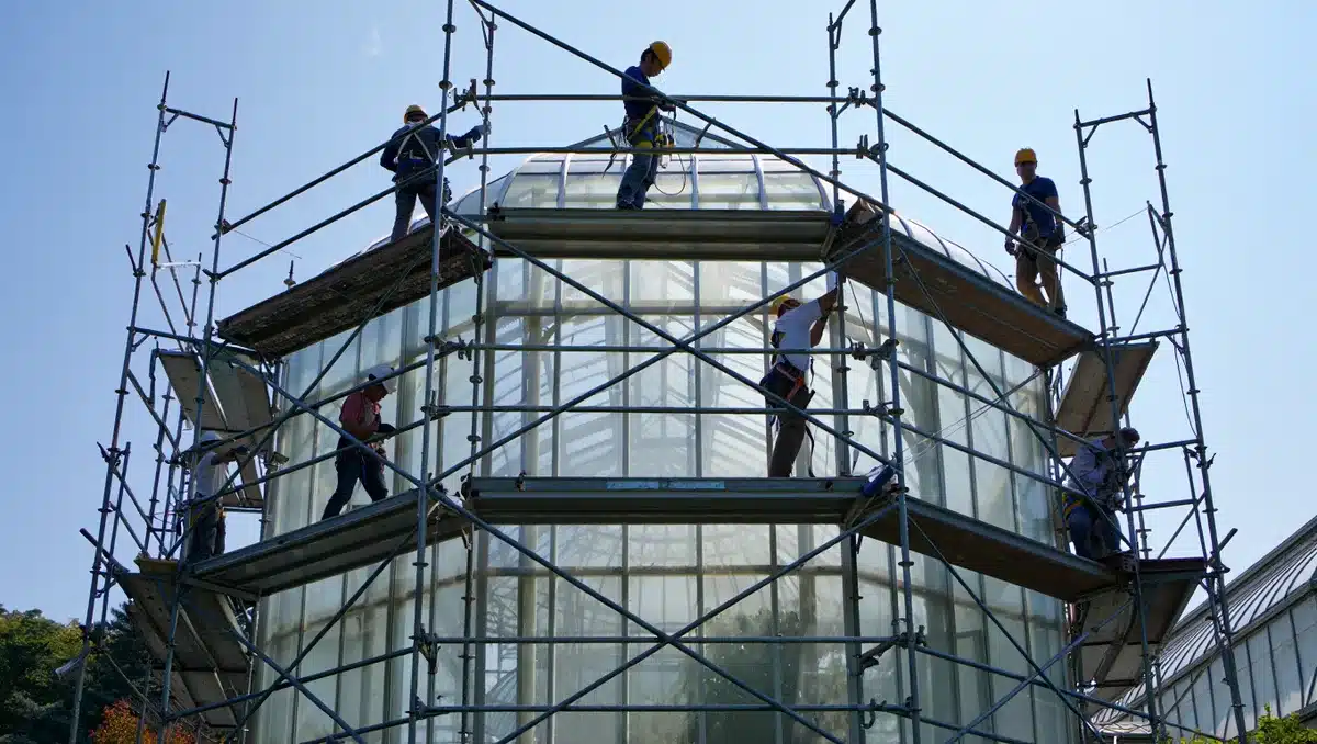 La restauración del Palacio de Cristal del Retiro (Madrid) instalará 5.000 cristales