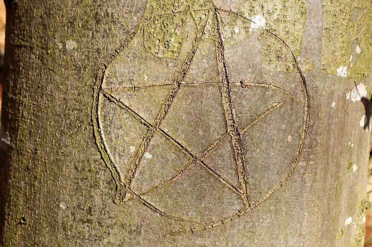 Encuesta de valoración con cinco estrellas en la pantalla de un móvil