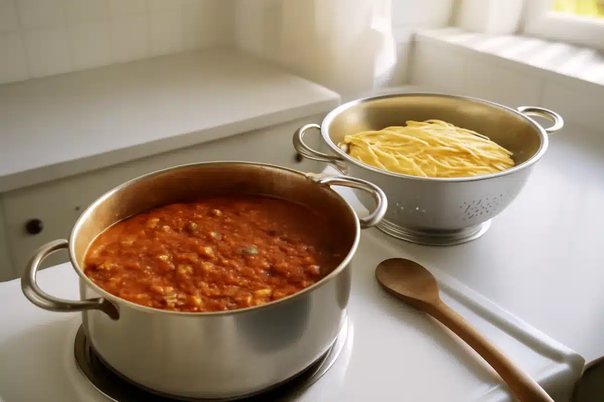 Jordi Cruz revela macarrones de supervivencia para toda la familia: 1,5kg carne y 1kg macarrones